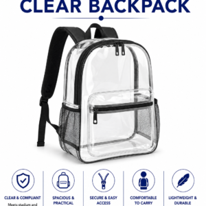 Clear Backpacks in Bulk